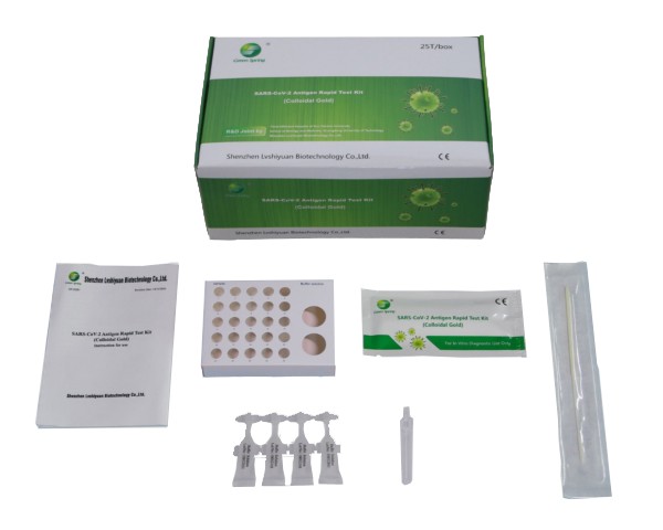 Green Spring COVID-19 Antigen-Schnelltest 25 Tests/Packung