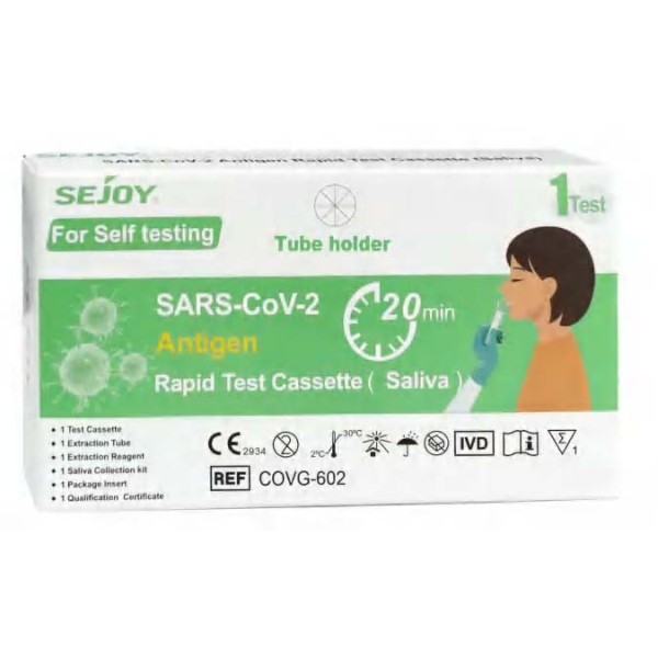 Sejoy SARS-CoV-2 Antigen-Spucktest (Saliva)