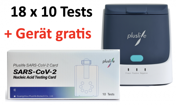 180 pluslife NAT-Tests + gratis Testgerät